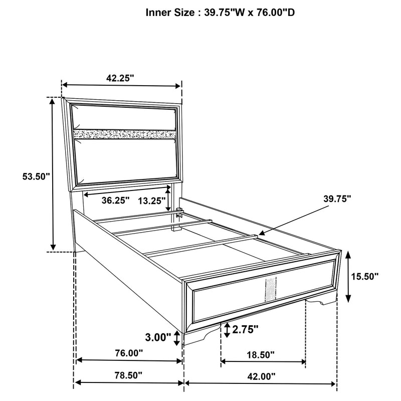 Miranda Bedroom Sets 2 - My Sweet Home Furniture (Queens, NY)