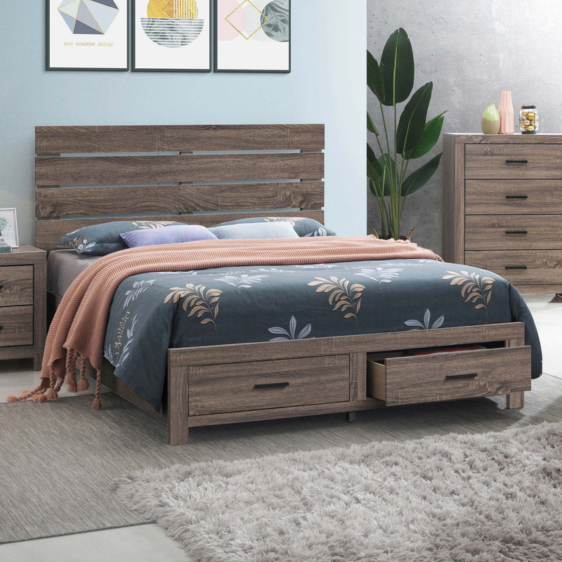 Brantford Wood Storage Panel Bed - My Sweet Home Furniture (Queens, NY)