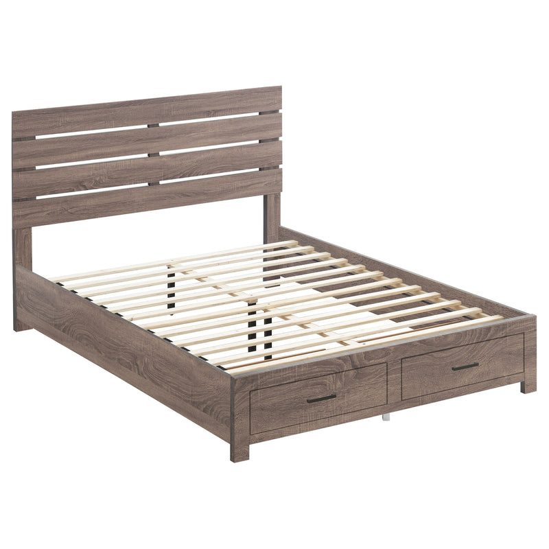 Brantford Wood Storage Panel Bed - My Sweet Home Furniture (Queens, NY)