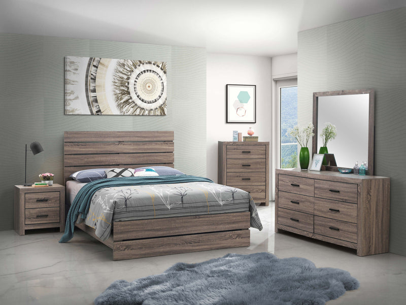 Brantford Wood Storage Panel Bed - My Sweet Home Furniture (Queens, NY)