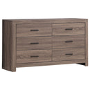 Brantford 6-drawer Dresser Barrel Oak - My Sweet Home Furniture (Queens, NY)