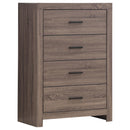 Brantford 4-drawer Chest Barrel Oak - My Sweet Home Furniture (Queens, NY)