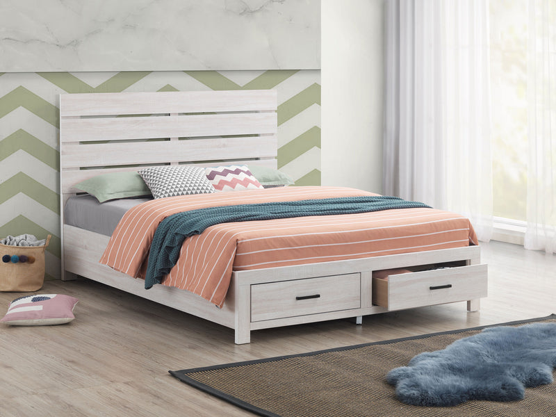 Brantford Wood Storage Panel Bed - My Sweet Home Furniture (Queens, NY)