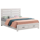 Brantford Wood Storage Panel Bed