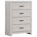 Brantford 4-drawer Chest Coastal White - My Sweet Home Furniture (Queens, NY)