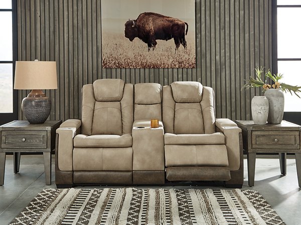 Next-Gen DuraPella Power Reclining Loveseat with Console - My Sweet Home Furniture (Queens, NY)