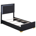 Marceline Panel Bed with LED Lighting - My Sweet Home Furniture (Queens, NY)