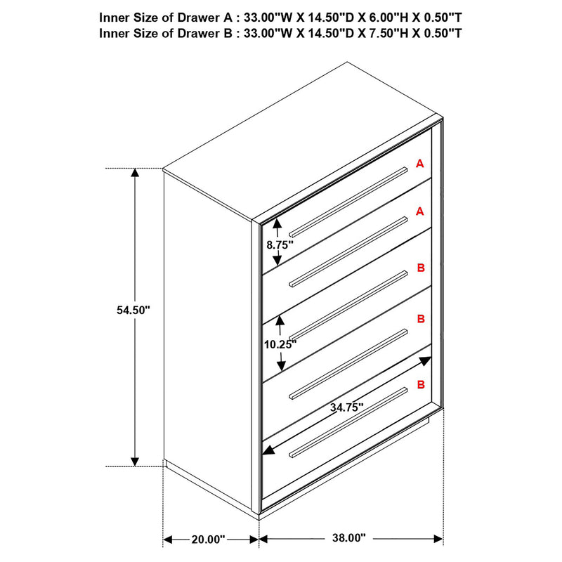 Durango Bedroom Set - My Sweet Home Furniture (Queens, NY)
