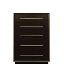Durango 5-drawer Chest Smoked Peppercorn - My Sweet Home Furniture (Queens, NY)