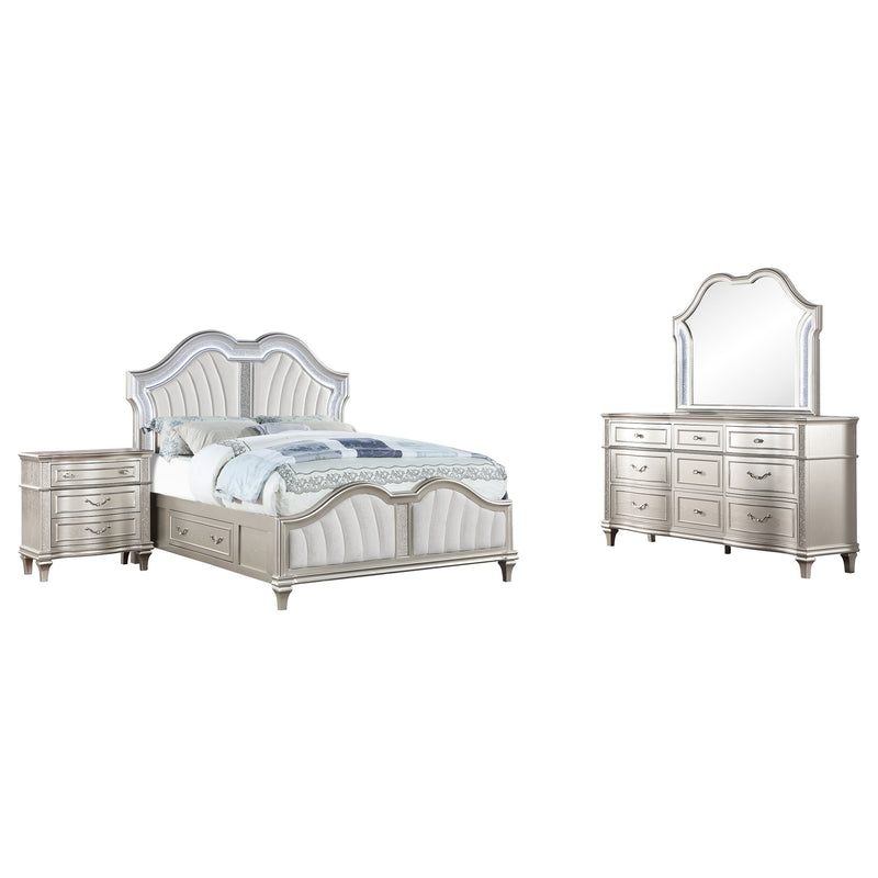 Evangeline 4 & 5 Piece Bedroom Set - My Sweet Home Furniture (Queens, NY)