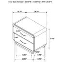 Amsbury Nightstand - My Sweet Home Furniture (Queens, NY)