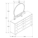 Arini Dresser With Mirror - My Sweet Home Furniture (Queens, NY)