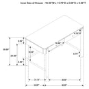 Arini Vanity Table - My Sweet Home Furniture (Queens, NY)