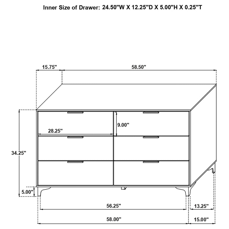 Kendall 4 & 5 Piece Bedroom Sets - My Sweet Home Furniture (Queens, NY)