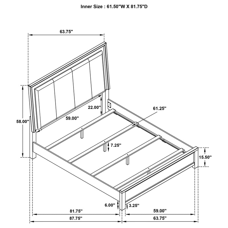 Kieran 5 Pc Bedroom Set