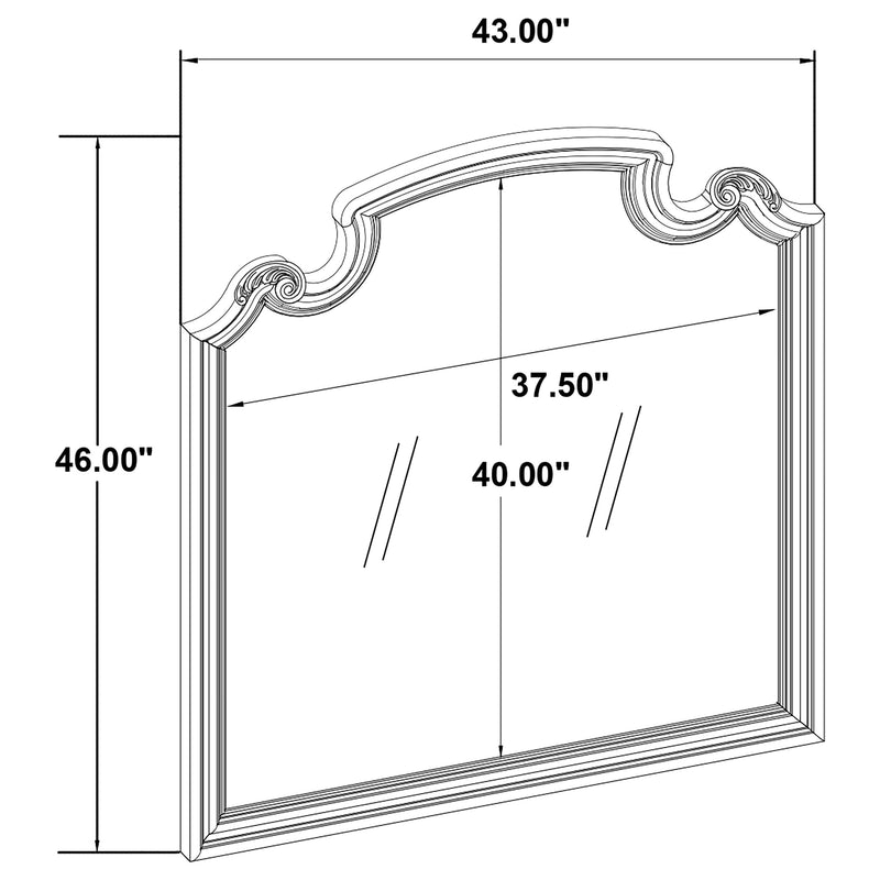 Celina Dresser Mirror - My Sweet Home Furniture (Queens, NY)