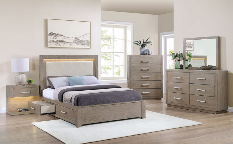 Kenora California King, E.king, & Queen Bed - My Sweet Home Furniture (Queens, NY)