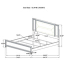 Marmore 4 Pc Bedroom Set - My Sweet Home Furniture (Queens, NY)