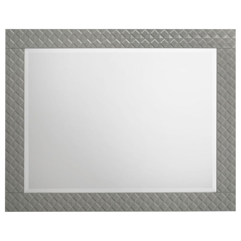 Ives 4 & 5 Piece Bedroom Set E.king & Queen White & Grey - My Sweet Home Furniture (Queens, NY)