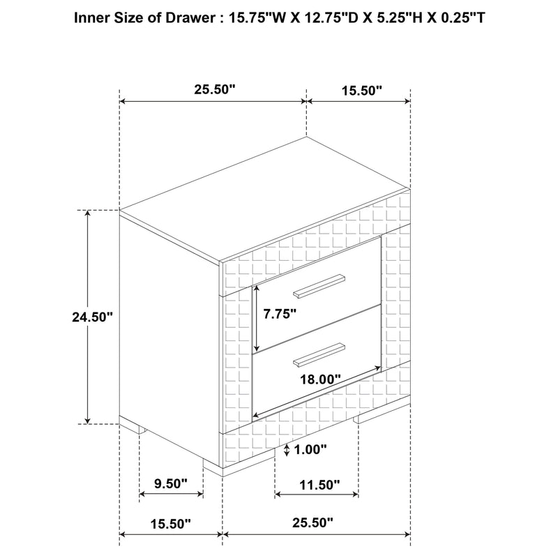 Ives Nightstands - My Sweet Home Furniture (Queens, NY)