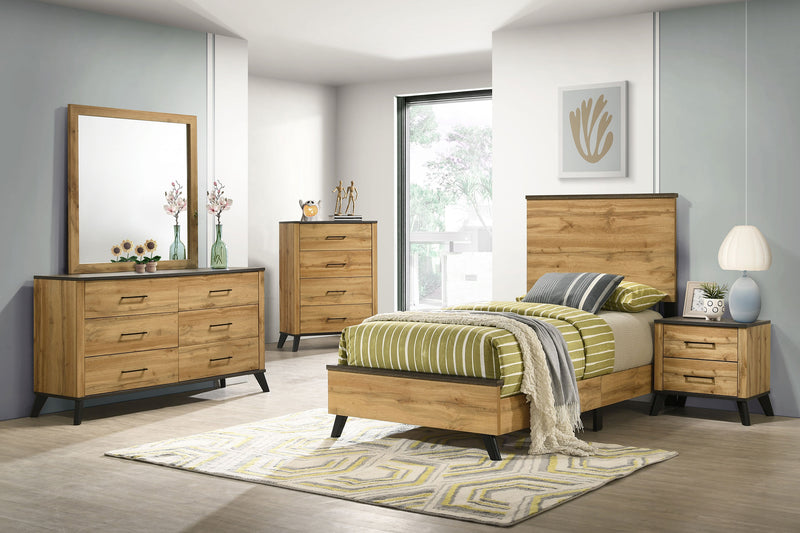 Kaywood 4 & 5 Pc Bedroom Set Full, E.King, Queen & Twin - My Sweet Home Furniture (Queens, NY)