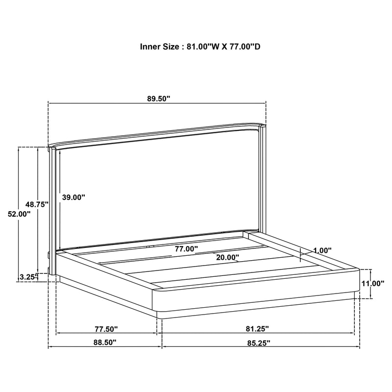 Kailani 4 & 5 Pc Bedroom Set E.King, Cal.King & Queen - My Sweet Home Furniture (Queens, NY)