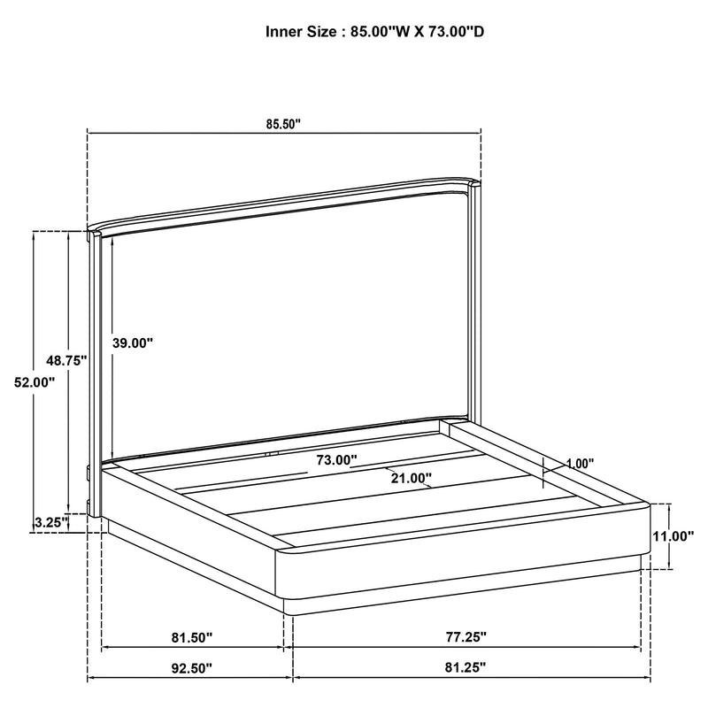 Kailani 4 & 5 Pc Bedroom Set E.King, Cal.King & Queen - My Sweet Home Furniture (Queens, NY)