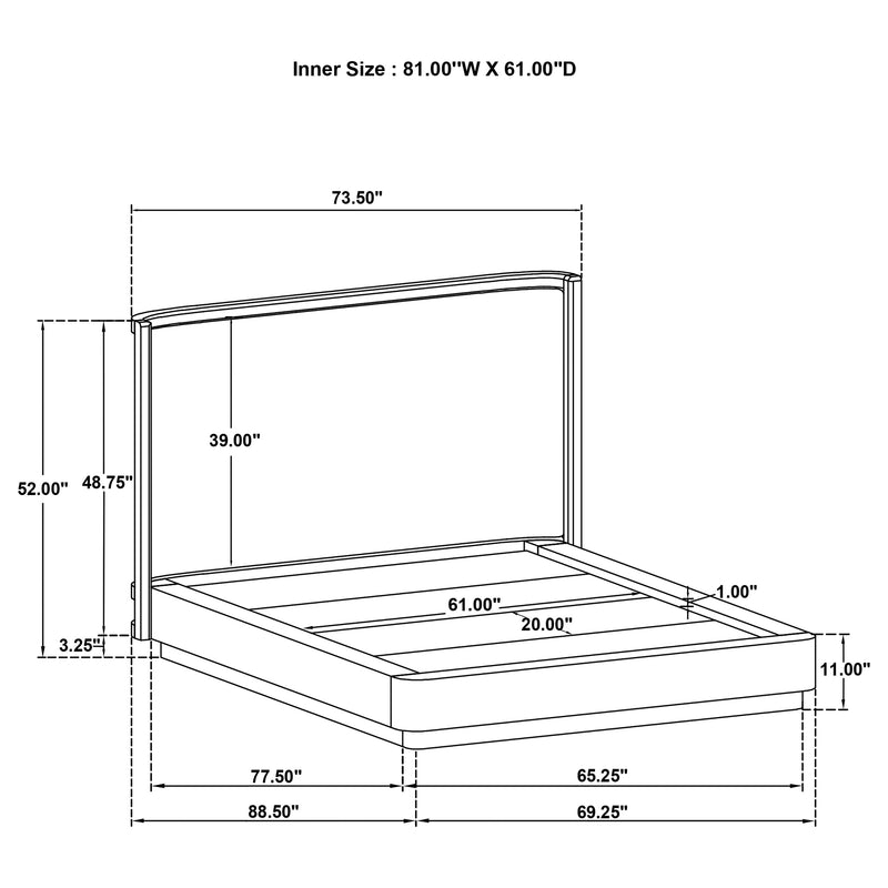 Kailani 4 & 5 Pc Bedroom Set E.King, Cal.King & Queen - My Sweet Home Furniture (Queens, NY)