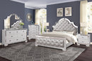 Grand Gloria Contemporary Style Chest in White finish Wood