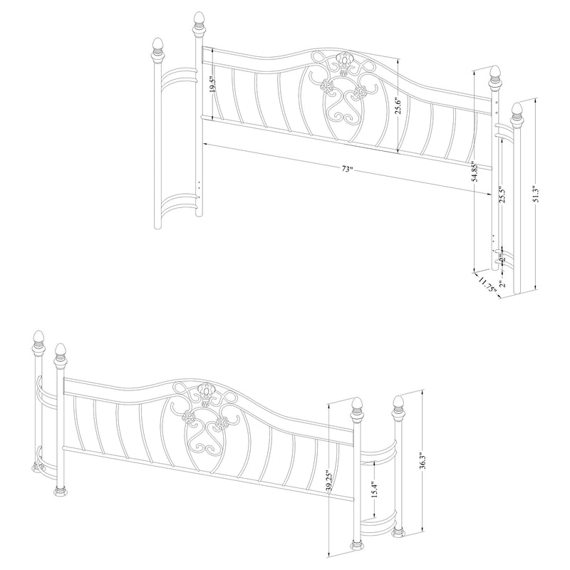 Sydney Eastern King & Queen Bed - My Sweet Home Furniture (Queens, NY)