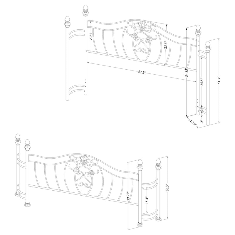 Sydney Eastern King & Queen Bed - My Sweet Home Furniture (Queens, NY)