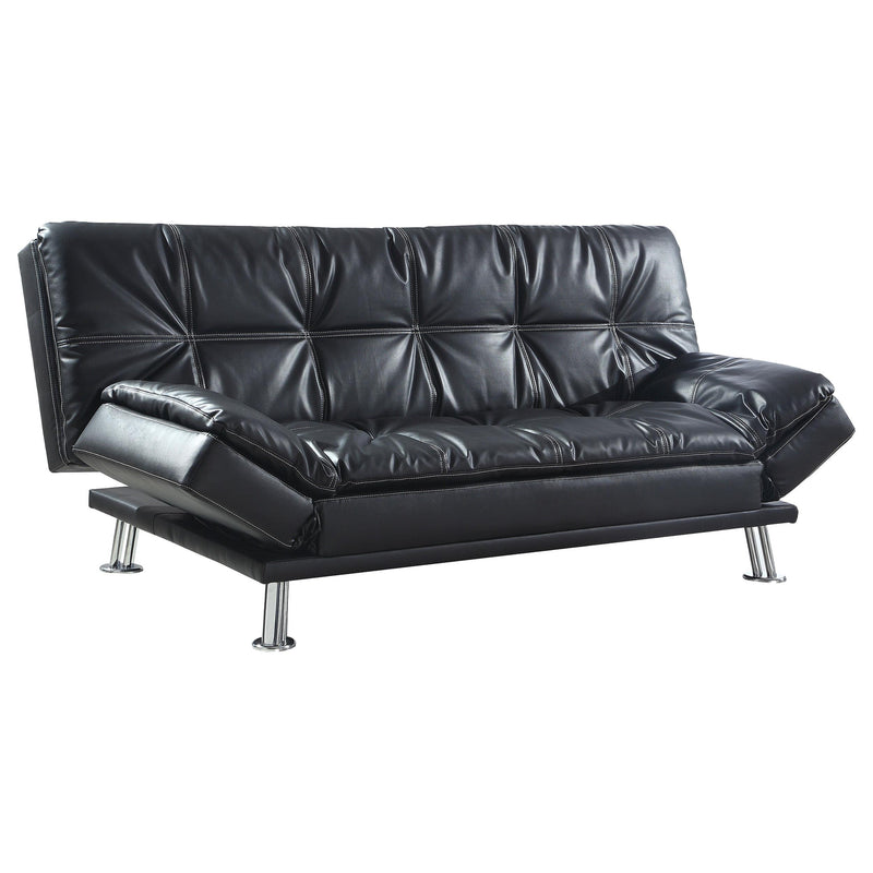 Dilleston Tufted Back Upholstered Sofa Bed Grey - My Sweet Home Furniture (Queens, NY)