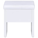 Harvey Makeup Vanity Table with Mirror and Stool