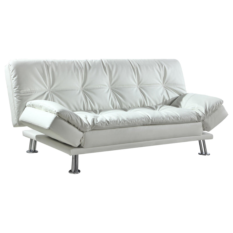 Dilleston Tufted Back Upholstered Sofa Bed Grey - My Sweet Home Furniture (Queens, NY)