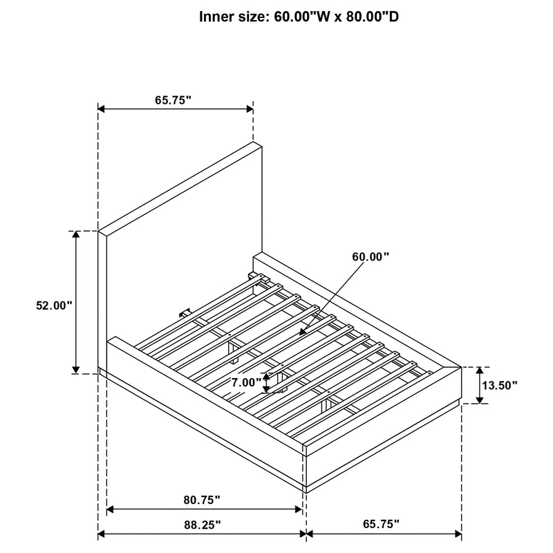 Knox Eastern King & Queen Bed - My Sweet Home Furniture (Queens, NY)