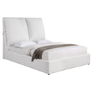 Gwendoline Upholstered Platform Bed with Pillow Headboard White - My Sweet Home Furniture (Queens, NY)