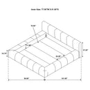 Wilshire Panel Platform Bed