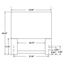 Izzy Twin Headboard - My Sweet Home Furniture (Queens, NY)