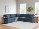 Modmax 5-Piece Next-Gen Nuvella Performance Fabric Modular Sectional