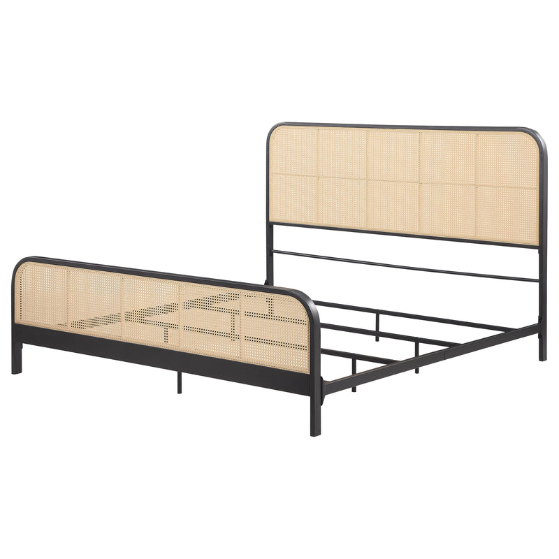 Lanewood Eastern King & Queen Bed Black & White - My Sweet Home Furniture (Queens, NY)