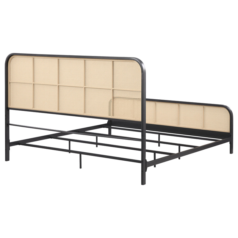 Lanewood Eastern King & Queen Bed Black & White - My Sweet Home Furniture (Queens, NY)