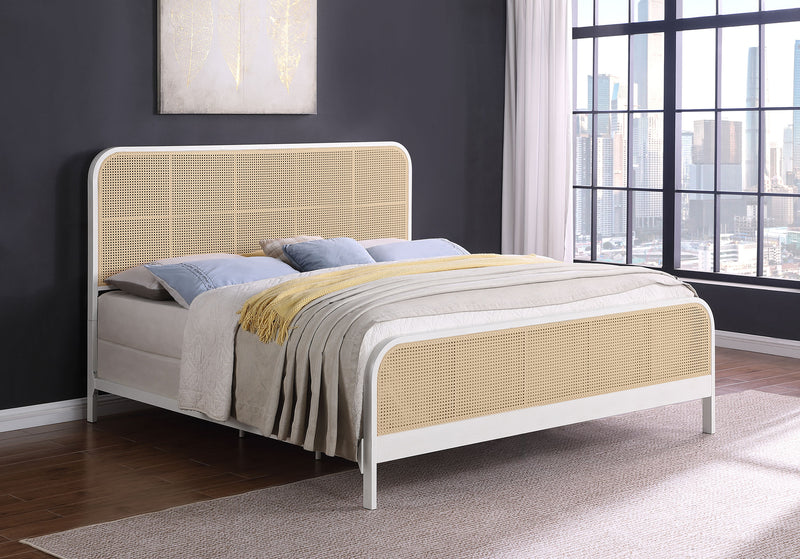 Lanewood Eastern King & Queen Bed Black & White - My Sweet Home Furniture (Queens, NY)