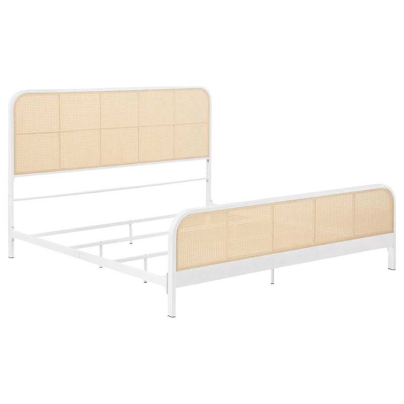 Lanewood Eastern King & Queen Bed Black & White - My Sweet Home Furniture (Queens, NY)