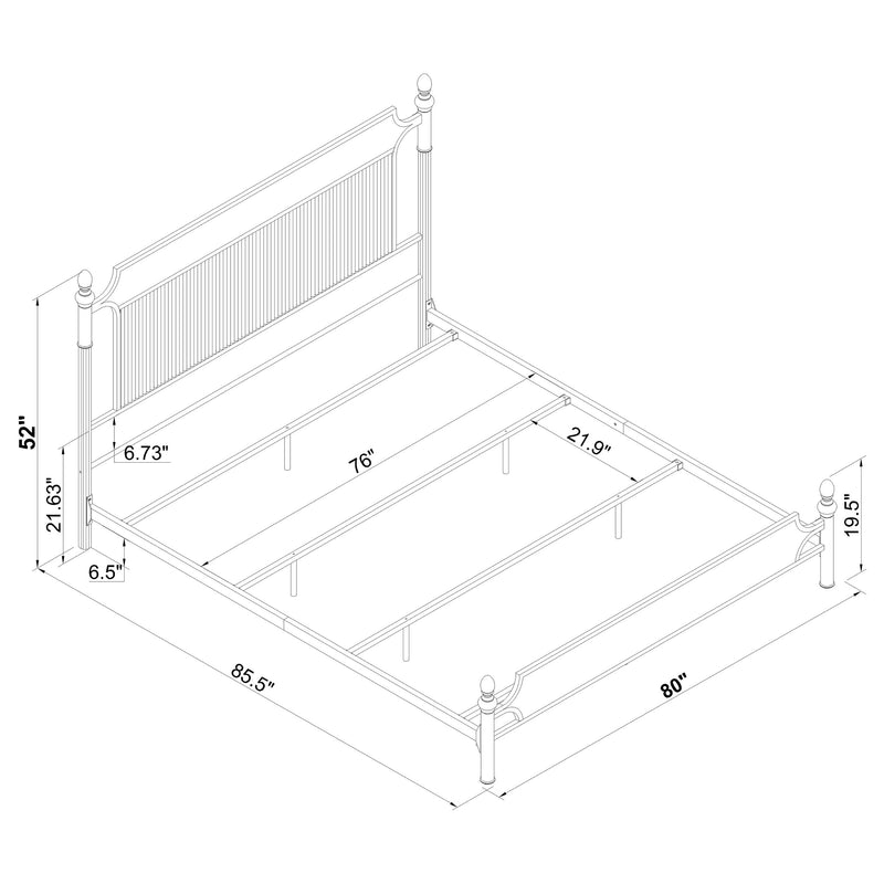 Cameron Eastern King & Queen Bed - My Sweet Home Furniture (Queens, NY)
