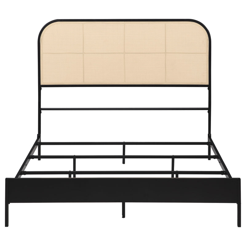 Amherst Eastern King, Queen, Full, & Twin Bed White & Black - My Sweet Home Furniture (Queens, NY)
