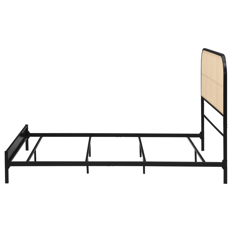 Amherst Eastern King, Queen, Full, & Twin Bed White & Black - My Sweet Home Furniture (Queens, NY)