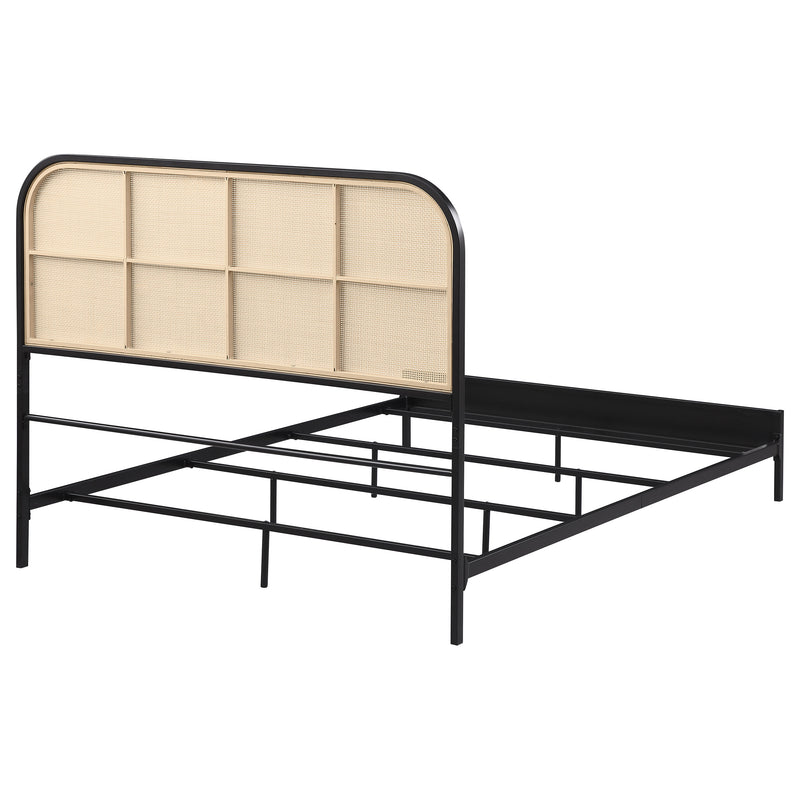 Amherst Eastern King, Queen, Full, & Twin Bed White & Black - My Sweet Home Furniture (Queens, NY)