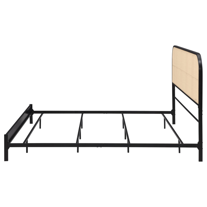 Amherst Eastern King, Queen, Full, & Twin Bed White & Black - My Sweet Home Furniture (Queens, NY)