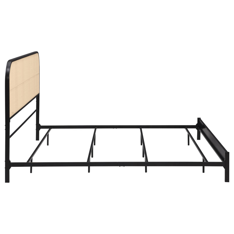 Amherst Eastern King, Queen, Full, & Twin Bed White & Black - My Sweet Home Furniture (Queens, NY)