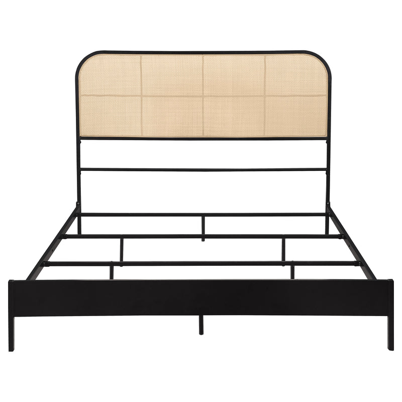Amherst Eastern King, Queen, Full, & Twin Bed White & Black - My Sweet Home Furniture (Queens, NY)